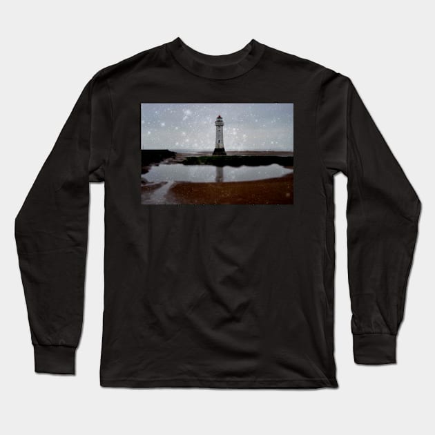 Lighthouse Long Sleeve T-Shirt by rosedew